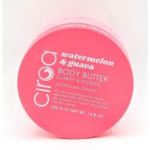 Ciroa Watermelon & Guava ~ Clarify & Hydrate ~ Body Butter 15.8 oz
